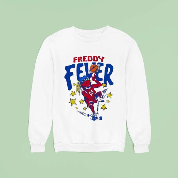 Freddy Fever Mascot Indiana Fever Basketball Sweatshirt