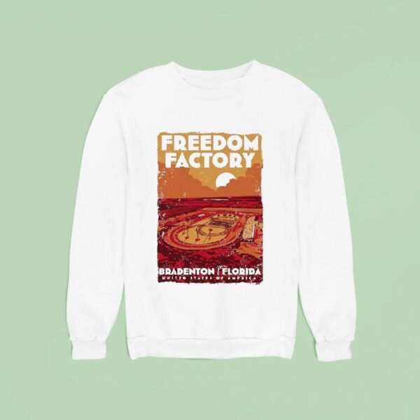 Freedom Factory Day And Night United States Of America Sweatshirt