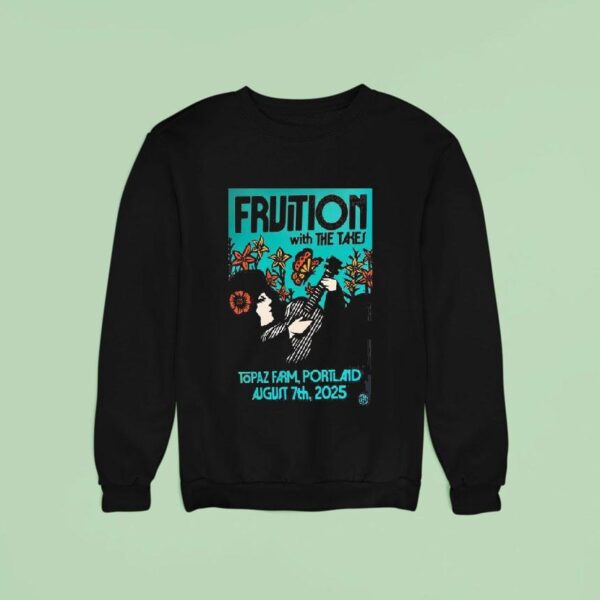 Fruition Topaz Farm August Portland Or Tour Sweatshirt