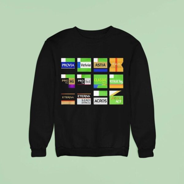 Fujifilm Years Of Mch Film Simulations Sweatshirt