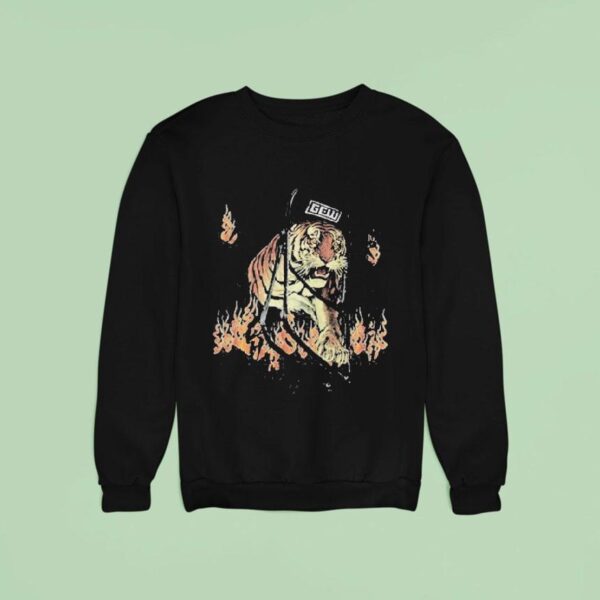 Game Changer Wrestling Gcw Haoming Tiger Pepper Sweatshirt
