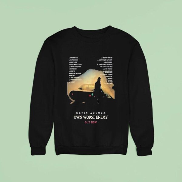 Gavin Adcock Own Worst Enemy Album Sweatshirt