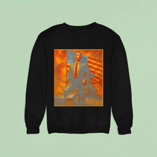 Gavin Newsom Patriotic Tank Sweatshirt