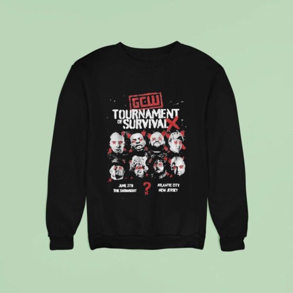 Gcw Gamechangerwrestling Tournament Of Survival Even Sweatshirt