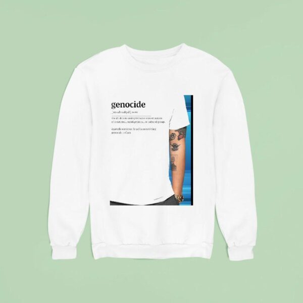 Genocide Noun Meaning Definition Sweatshirt