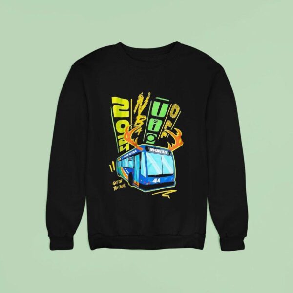 Get On The Bus Milwaukee Bucks Nba Sweatshirt