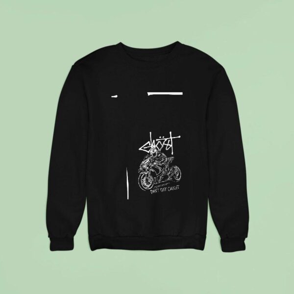 Ghost Don T Get Caught B And W Sweatshirt
