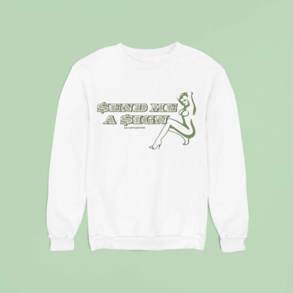 Gia X Notthirsttraps Send Me A Sign Sweatshirt