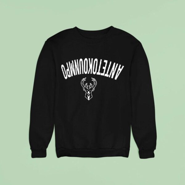 Giannis Antetokounmpo Invert Milwaukee Bucks Sweatshirt