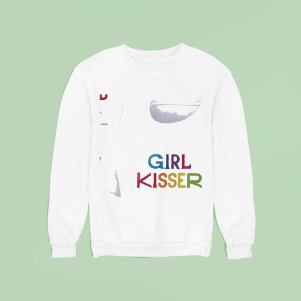 Girl Kisser Girl In Red Festival Sweatshirt