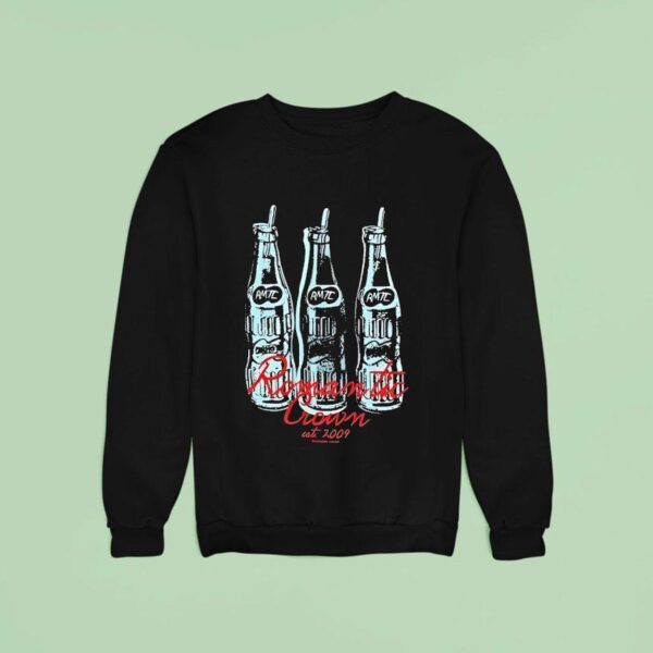 Glass Drawing Romantic Crown Sweatshirt