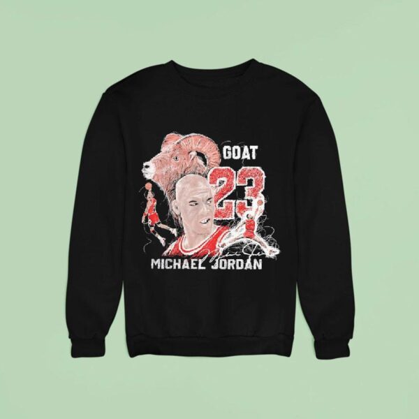 Goat Michael Jordan Chicago Bulls Basketball Ar Sweatshirt