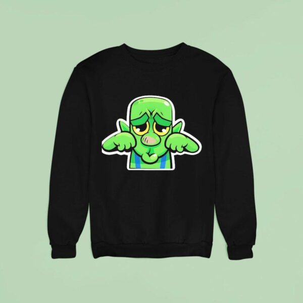 Goblin Crying Emote Sweatshirt