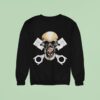 Goldberg S Garage Skull And Pistons Sweatshirt