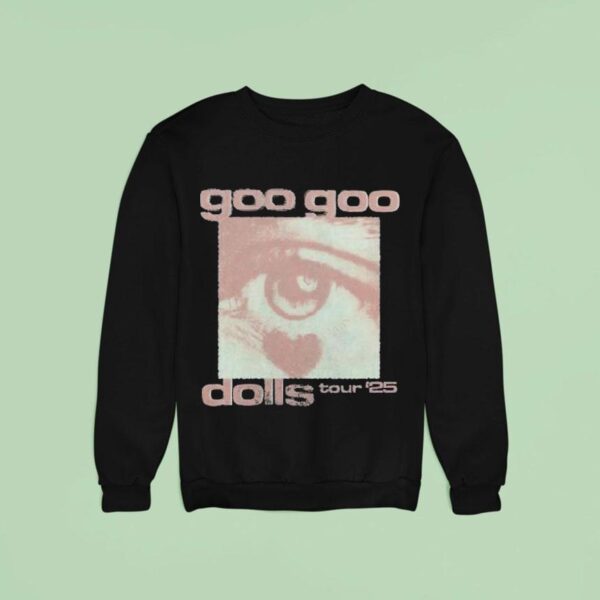 Goo Goo Dolls Eye Dateback Faded Tour Sweatshirt