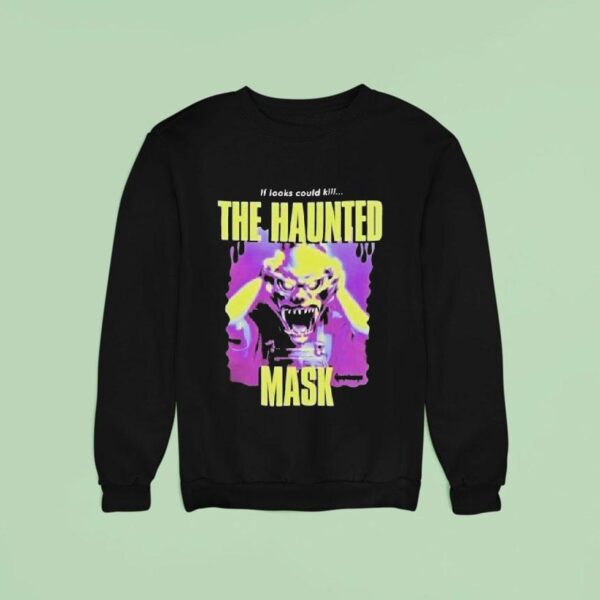 Goosebumps If Looks Could Kill The Haunted Mask Halloween Sweatshirt