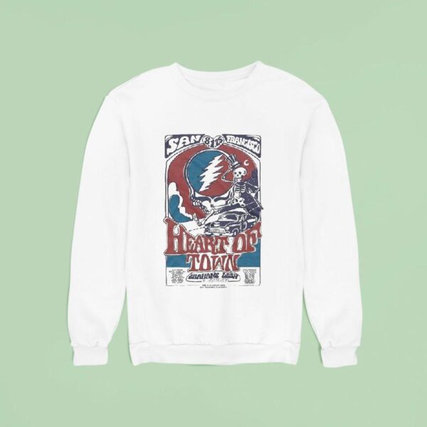 Grahame Lesh And Friends Grateful Dead Years Celebration Heart Of Tour On San Francisco On August Sweatshirt