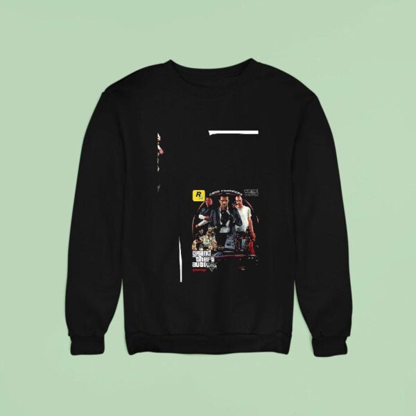 Grand Theft Auto V Wanted Mission Passed Vintage Sweatshirt