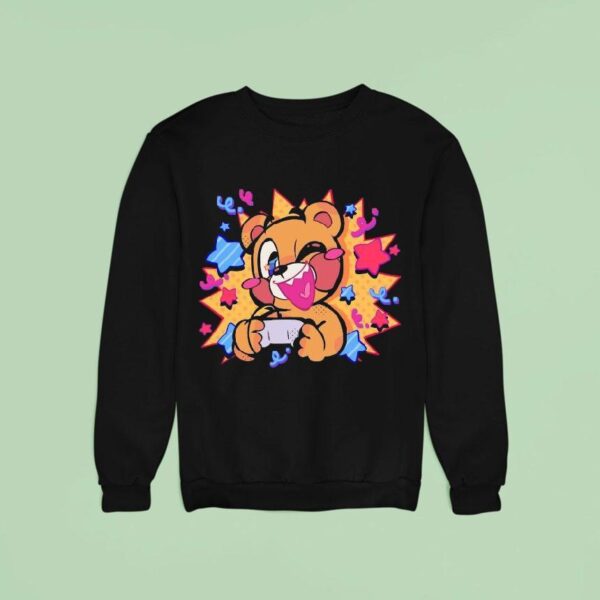 Grandpoobear Comic Pop Gamer Sweatshirt