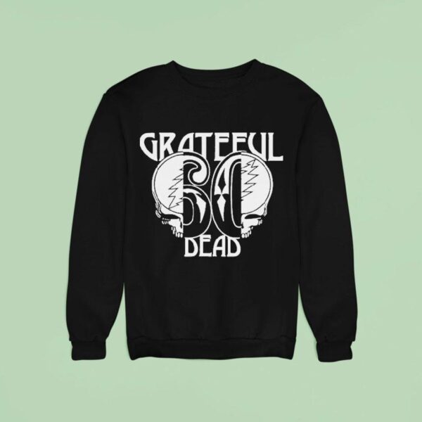 Grateful Dead Th Anniversary Split Stealie Logo Sweatshirt