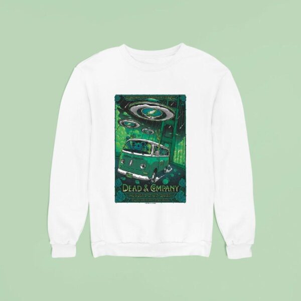Grateful Dead S Dead Company August San Francisco Ca Th Anniversary Bus Sweatshirt