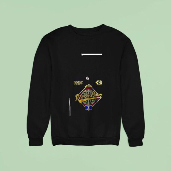 Green Bay Packers X Chris Brown Breezy Bowl Logo Sweatshirt