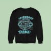 Gridworks Lightcycle Garage Precision Tuned For The Game Grid Sweatshirt
