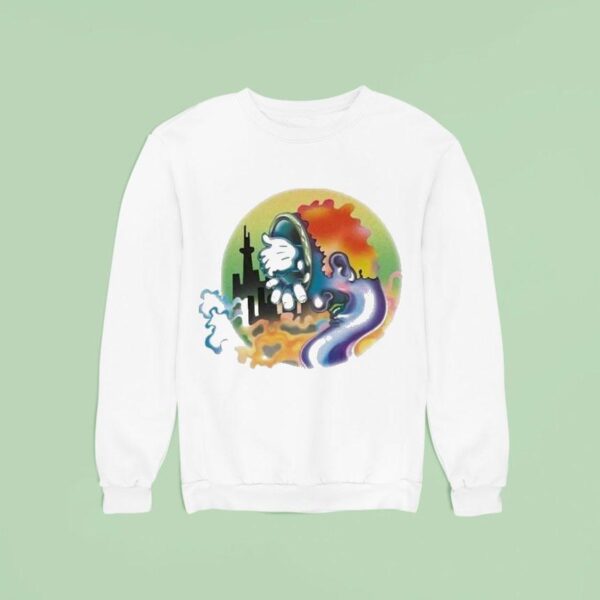 Guerilla Toss With Eraser Stargazer Hands Sweatshirt