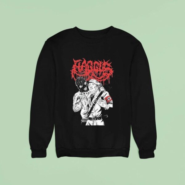 Haggus Antifa Benefit Fuck Ice Fuck Israel Fuck Trump No Safe Space For Bootlickers Sweatshirt