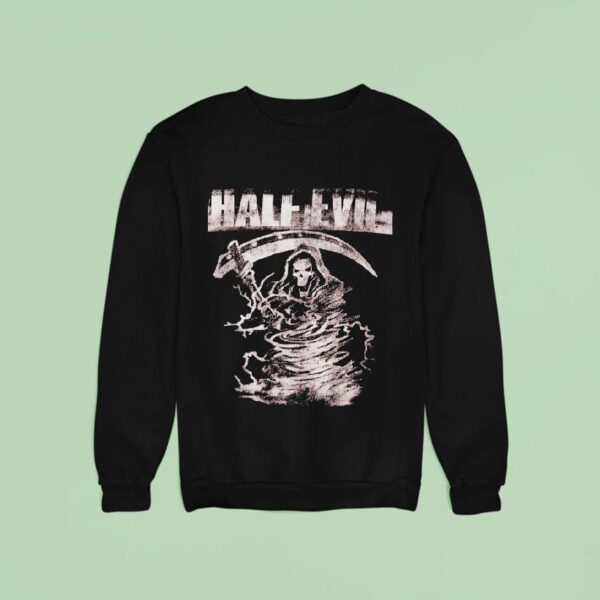 Half Evil Tornado Warning Sweatshirt