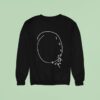 Hannibal Lecter Clock Face Drawing Cult Tv Sweatshirt