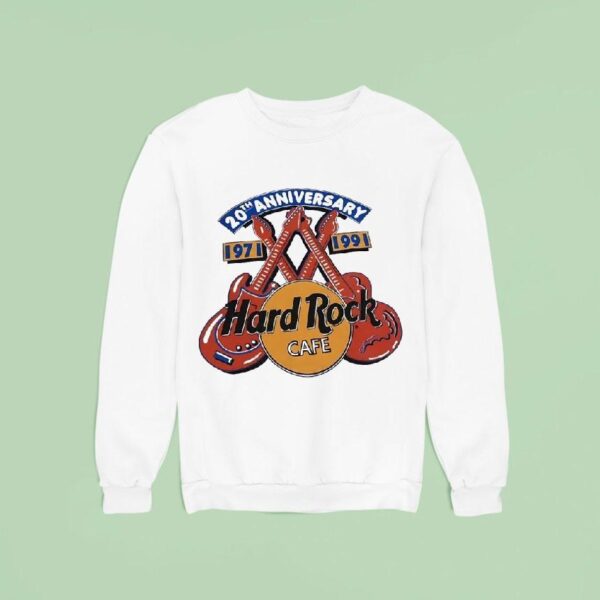 Hard Rock Cafe Th Anniversary Vintage Sweatshirt