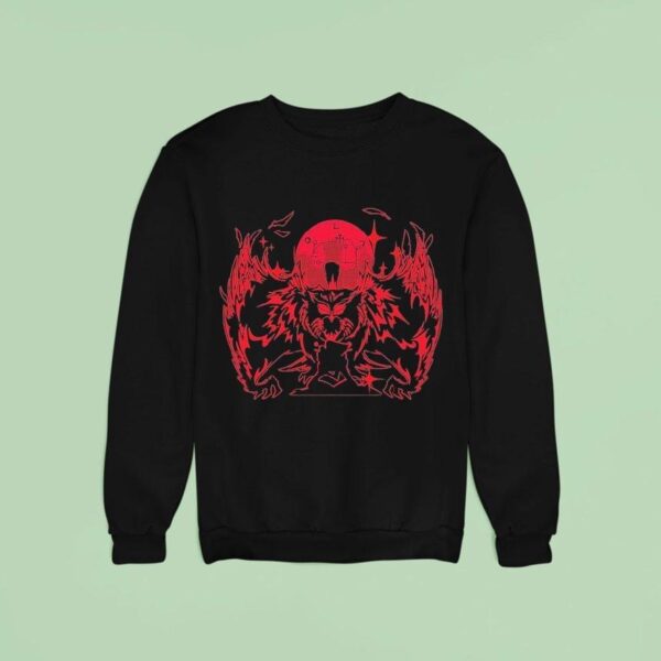 Hazbin Hotel Truth Seekers Demon Form Stolas Sweatshirt
