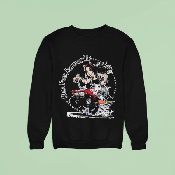 Heather Lynn Hell Year Brother Hot Rod Sweatshirt