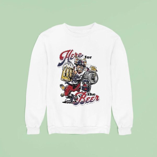 Here For The Beer Old Row Sweatshirt