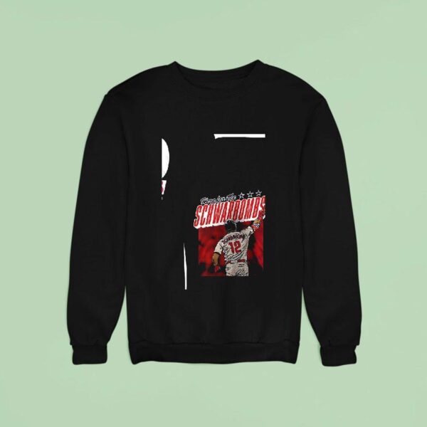 Here For The Kyle Schwarber Philadelphia Phillies Home Runs Sweatshirt