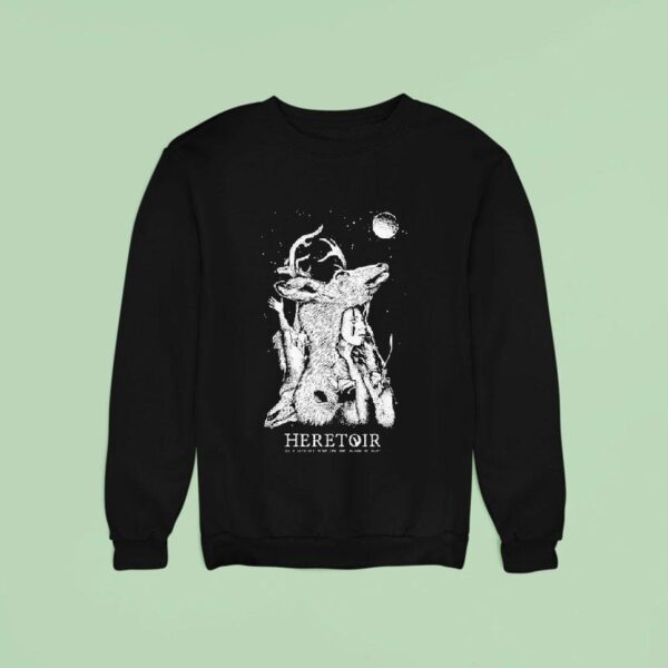 Heretoir Do I Slereily Wish For The Death Of Man Druid Sweatshirt