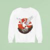 Hillary White Born Silly Duck Sweatshirt