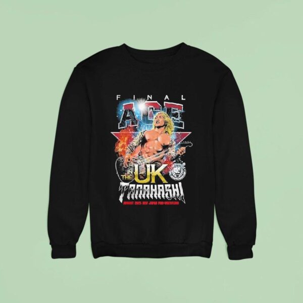 Hiroshi Tanahashi Tana In The Uk Japan Pro Wrestling S Sweatshirt