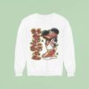 Hoesmad Hood Mickey Mouse Airbrush Sweatshirt