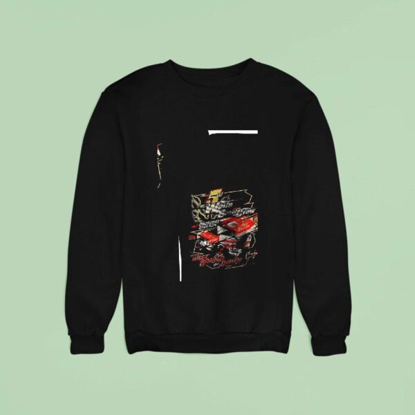 Hollinger W Wolfe Brew Crew West Bound Down Original Beer Run Graphic Sweatshirt