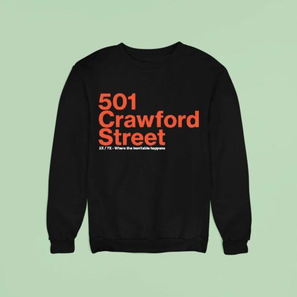 Houston Crawford Street X X Where The Inevitable Happens Sweatshirt