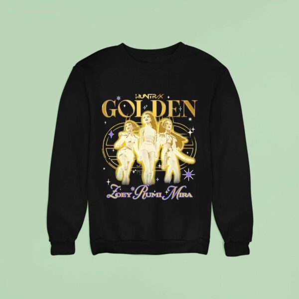 Huntrix Golden Zoey Rumi Mira Retro Sweatshirt