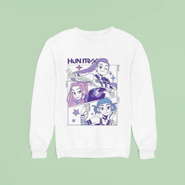 Huntrix Kpop Demon Hunters Characters Sweatshirt