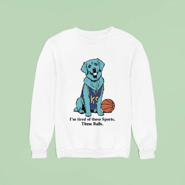 I M Tired Of These Sports These Balls Dog Sweatshirt