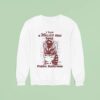 I Took A Massive Shit In A Public Bathroom Racoon Toile Sweatshirt
