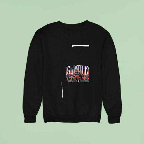 Illinois Fighting Illini Family Schedule Sweatshirt