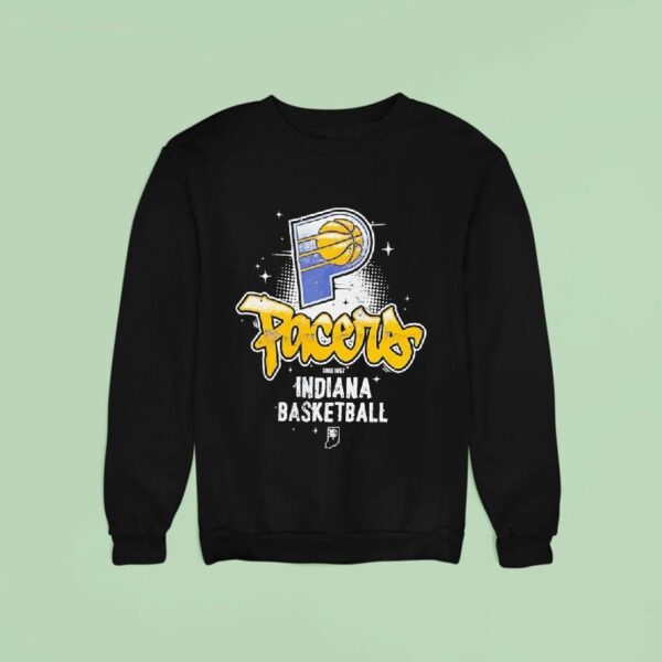 Indiana Pacers Basketball Logo Since Vintage Sweatshirt