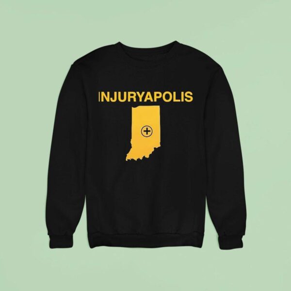 Injuryapolis Map Sweatshirt