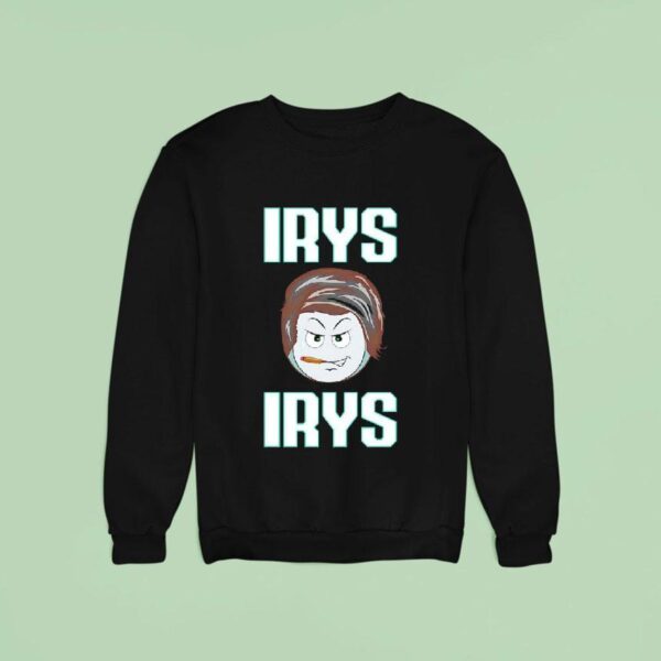 Irys Irys Face Cartoon Sweatshirt